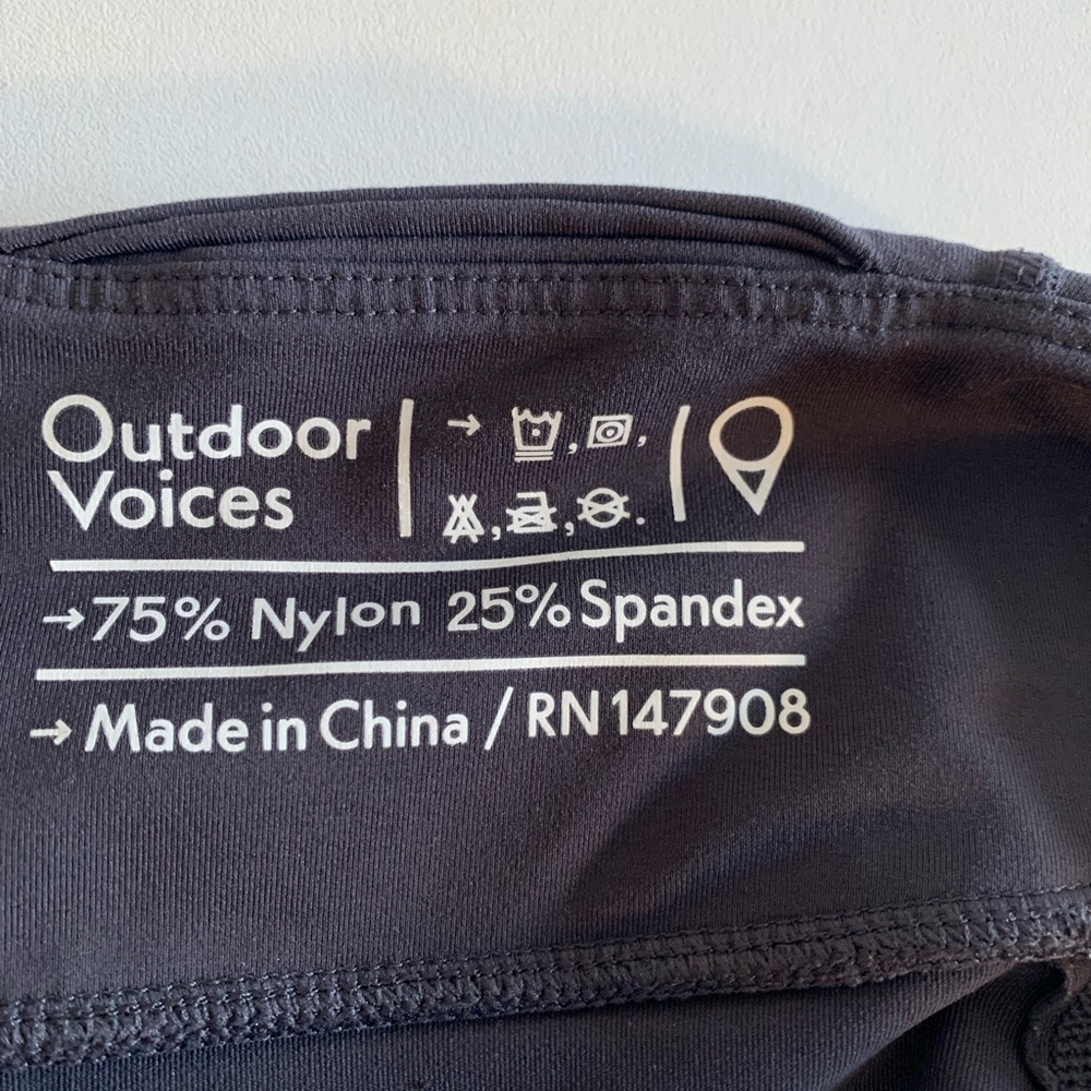 Outdoor Voices . Black yoga Pants . Use . Size : S .Perfect Conditions - Picture 3 of 9